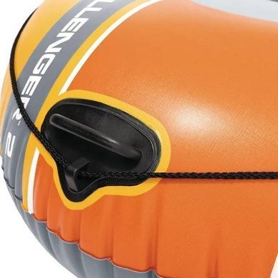 Човен надувний тримісний 295х137х43см Intex 59380 NP Сіро-жовтий