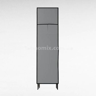 Шафа для одягу тканинна 4 секції 170х45х170см Storage Rack 88170 Сірий