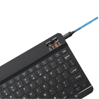 Клавиатура и мышка беспроводная Bluetooth KIT Черная