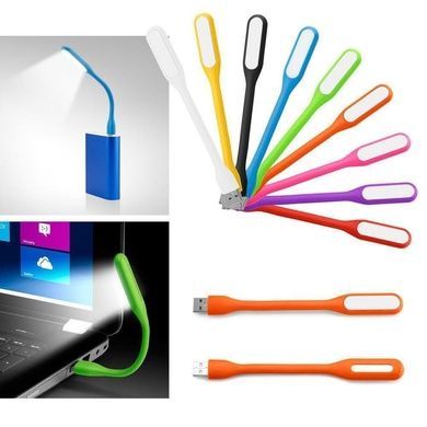 Портативний гнучкий LED USB світильник green