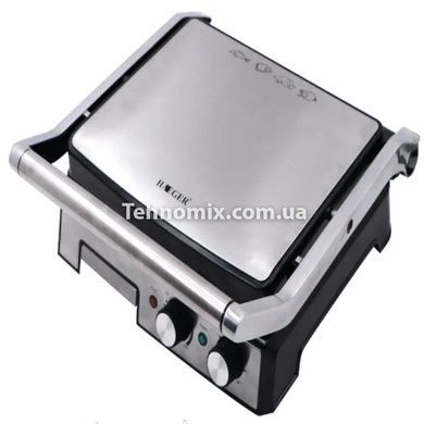 Прижимной гриль с регулятором температуры и таймером Haeger HG-2681 2800ВТ