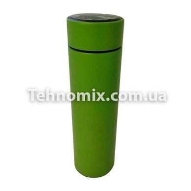 Умный термос с индикатором температуры Зеленый