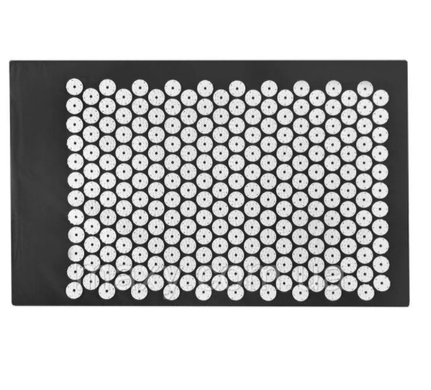 Ортопедичний масажний килимок Acupressure Mat Чорний