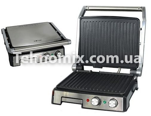Прижимной гриль с регулятором температуры и таймером Haeger HG-2681 2800ВТ