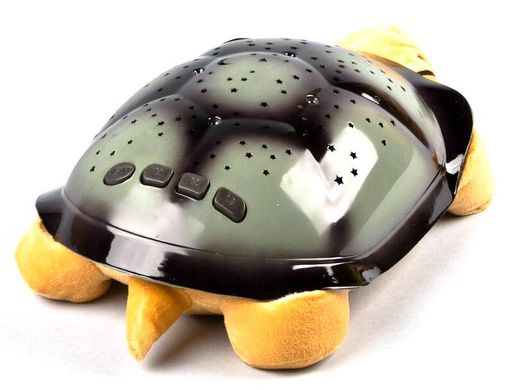 Ночник - проектор черепаха Turtle Night Sky Коричневый
