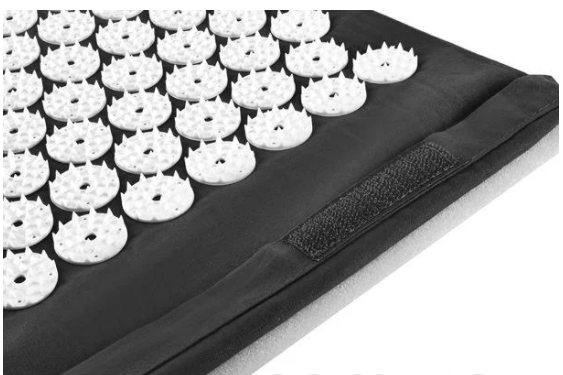Ортопедичний масажний килимок Acupressure Mat Чорний
