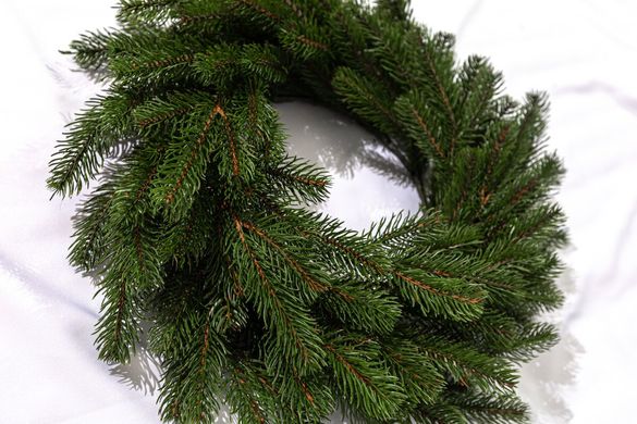 Вінок новорічний Ковалівський зелений 50 см