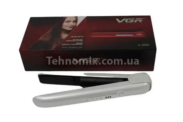 Выпрямитель Перезаряжаемый Hair Straightener VGR V-585 Белый