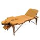 Масажний стіл дерев'яний ZENET ZET-1047 YELLOW розмір L (195*70*61)