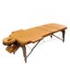 Масажний стіл дерев'яний ZENET ZET-1047 YELLOW розмір L (195*70*61)