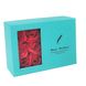 Подарочный набор розы из мыла 6 роз Best Wishes (голубая коробка) + Подарок
