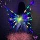 Крила феї світлодіодне підсвічування, музика на батарейці Wings of Fairie Голографічні