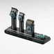 Комплект машинка для стрижки, триммер, електробритва VGR 3IN1STEPLERSS PRO BLACK Чорна із зеленим