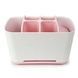 Подставка для зубных щеток Large Toothbrush Caddy Розовая