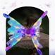 Крила феї світлодіодне підсвічування, музика на батарейці Wings of Fairie Голографічні