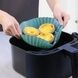 Форма силиконовая для воздушной фритюрницы Food Grade Silica Голубая