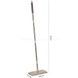 Комплект для прибирання відро та швабру HouseWork flat bucket Mop 8л Коричневий