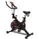 Велотренажер Spin bike Чорний з червоним