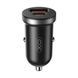 Автомобільний зарядний пристрій для гаджетів і смартфонів XO CC56 mini car charger A+C 30W/simultaneous 5V3A Type-c