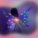 Крила феї світлодіодне підсвічування, музика на батарейці Wings of Fairie Голографічні
