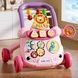 Ходунки-каталка з розвиваючим центром MA570pin Рожеві