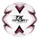 М'яч футбольний з гумовим балоном усередині 330-350гр PVC C 44455 TK Sport Білий