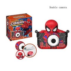 Фотоаппарат детский Человек паук 2 камеры игры и музыка