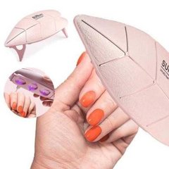 Мини-лампа для ногтей 6Вт USB SUN Розовая
