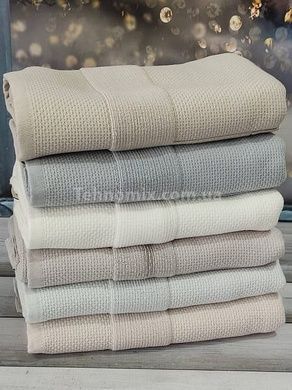 Рушники Pupilla Bernini 50х80 вафелька/махра набір 6шт