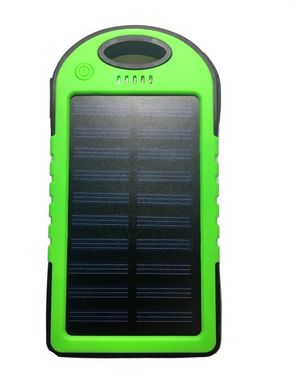 Power Bank Solar Charger 30000mAh зелений