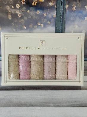 Рушники Pupilla Elit acik 30х50см Бамбук набір 6шт