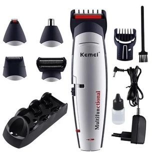 Машинка для стрижки волосся Kemei LFQ-KM-560 3 Вт 6 в 1 з підставкою