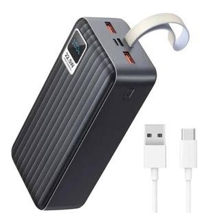 Power Bank з функцією швидкого заряджання 50000 mAh 22.5W KLGО KP-94 Чорний