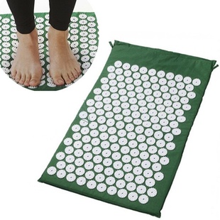 Ортопедический массажный коврик Acupressure Mat Зеленый