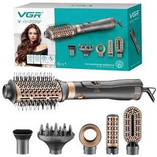 Фен-щетка для волос 6 в1 VGR V491