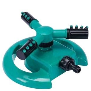 Ороситель для полива газона спринклер дождеватель круговой 360 Lawn Water Sprinkler / ART-5059 Зеленый