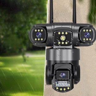 Камера видеонаблюдения уличная поворотная IP PTZ 200Вт SC28 WiFi Черная