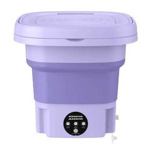 Складна пральна машина Multi-Function Folding Washing Machine Пурпурний