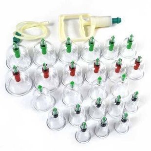 Масажні вакуумні банки для домашньої терапії Pull Out A Vacuum Apparatus 24 шт