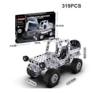 Конструктор металлический Внедорожник 319 деталей Metal Assembly Model