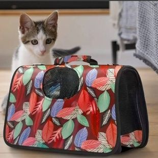 Сумка-перенесення для тварин White paws For Friends 51&times;30см Тропік