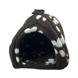 М'який будиночок Pet Hut для собак та котів Коричневий