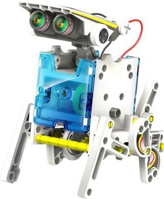 Конструктор Solar Robot з сонячною панеллю і моторчиком 14в1
