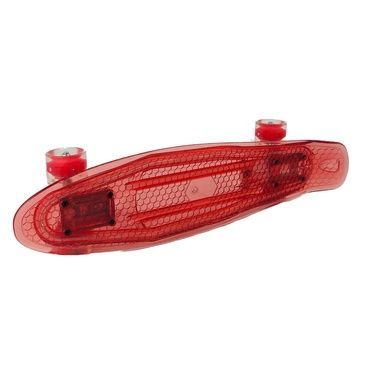 Пенни борд 850 Best Board cветящаяся дека, светящиеся колёса PU Красный