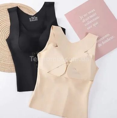 Корсетуючий корсет 3 в 1 Chest Support, Waist And Long Back L Бежевий