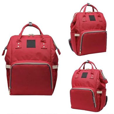 Сумка-рюкзак для мам Mom Bag Червона