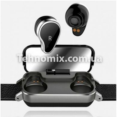 Фітнес-браслет з бездротовими навушниками Smart TWS T89 Чорний
