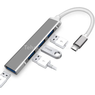 Сетевой фильтр Хаб USB 3 разъема