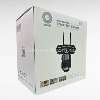 Камера видеонаблюдения уличная поворотная IP PTZ 200Вт SC28 WiFi Черная