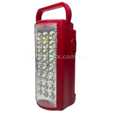Фонарь переносной 24LED Power bank 3 режима 2606L Красный